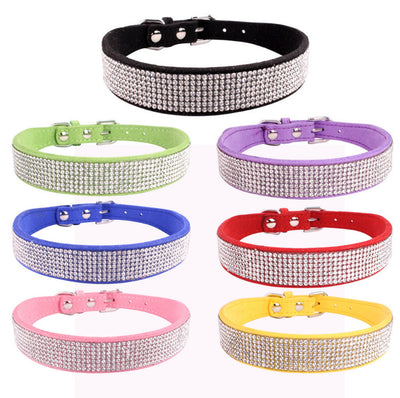 Collar para Mascotas con Brillantes de Microfibra Resistente - Image 21