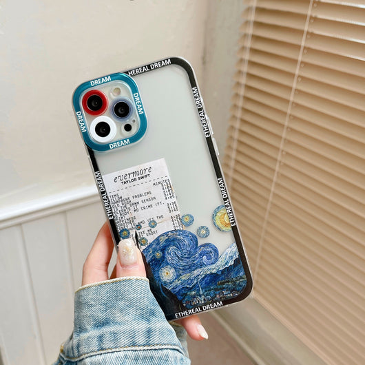 Funda iPhone 13 Pro Max Pintura Artística Retro - Image 7
