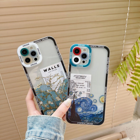 Funda iPhone 13 Pro Max Pintura Artística Retro - Image 12