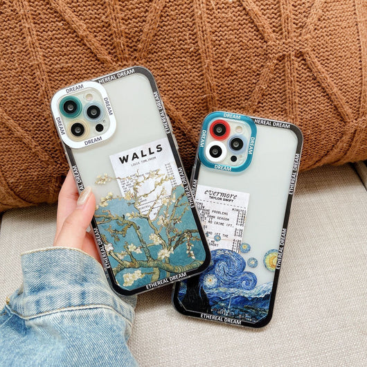 Funda iPhone 13 Pro Max Pintura Artística Retro - Image 14