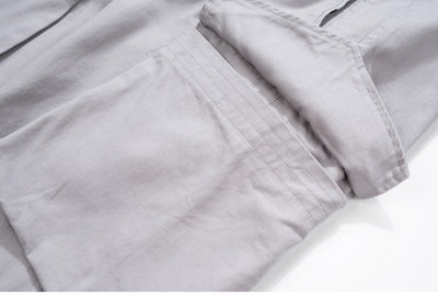 Overol Retro Casual con Múltiples Bolsillos para Hombre - Image 8