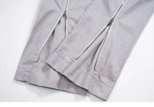 Overol Retro Casual con Múltiples Bolsillos para Hombre - Image 10