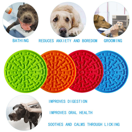 Tapete de Silicona con Ventosa para Perros - Comedero Lento Antideslizante - Image 13