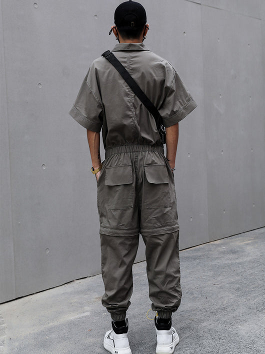 Jumpsuit Suelto Desmontable - Tendencia One Piece Versátil - Image 10