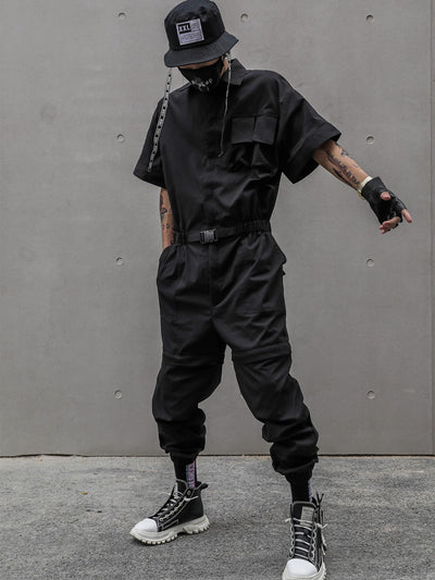 Jumpsuit Suelto Desmontable - Tendencia One Piece Versátil - Image 15