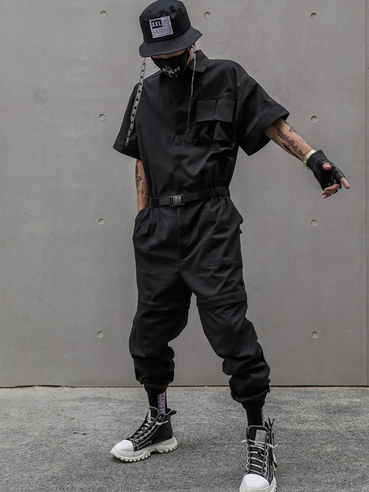 Jumpsuit Suelto Desmontable - Tendencia One Piece Versátil - Image 15