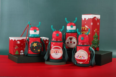 Termo Infantil Reno Navideño con Manga Protectora - Acero Inoxidable Doble Pared - Image 19