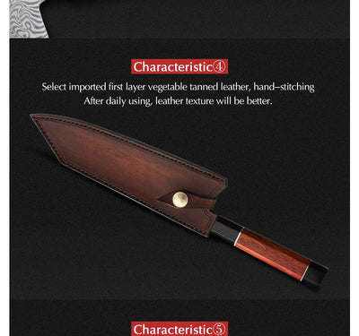 Cuchillo de Chef Profesional Estilo Occidental - Image 17