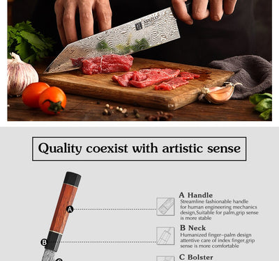 Cuchillo de Chef Profesional Estilo Occidental - Image 21