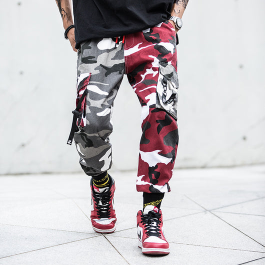 Pantalones Cargo Estilo Harajuku con Múltiples Bolsillos - Diseño Hip-hop Urbano - Image 9
