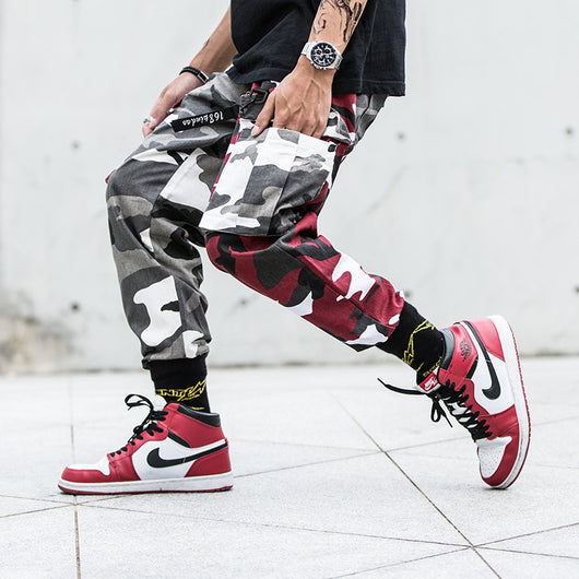 Pantalones Cargo Estilo Harajuku con Múltiples Bolsillos - Diseño Hip-hop Urbano - Image 11