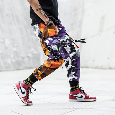 Pantalones Cargo Estilo Harajuku con Múltiples Bolsillos - Diseño Hip-hop Urbano - Image 13