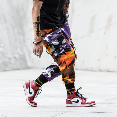 Pantalones Cargo Estilo Harajuku con Múltiples Bolsillos - Diseño Hip-hop Urbano - Image 14
