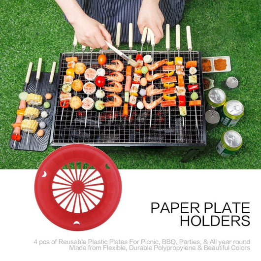 Platos Desechables de Plástico Coloreados para Fiestas y Eventos - Image 8