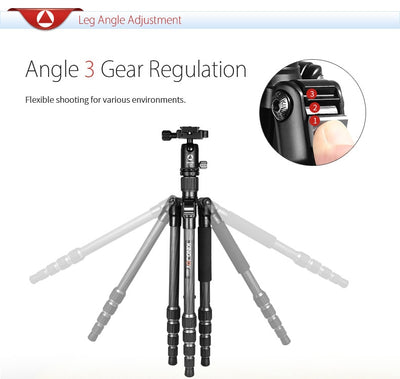 Cabezal Trípode Monópode Desmontable con Soporte Universal - Image 15
