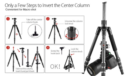 Cabezal Trípode Monópode Desmontable con Soporte Universal - Image 18