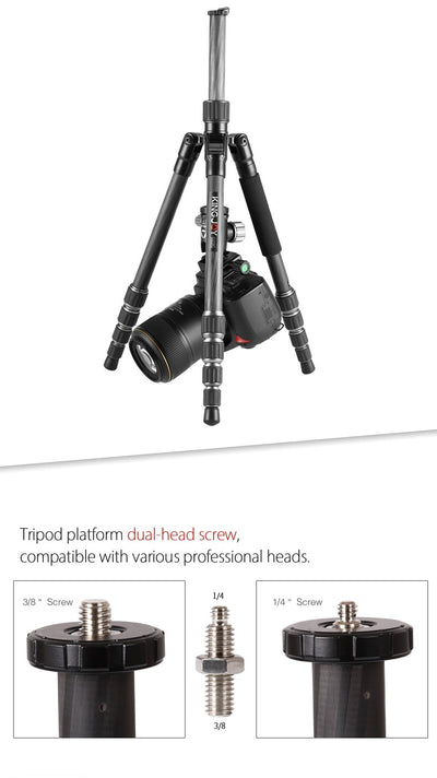 Cabezal Trípode Monópode Desmontable con Soporte Universal - Image 20