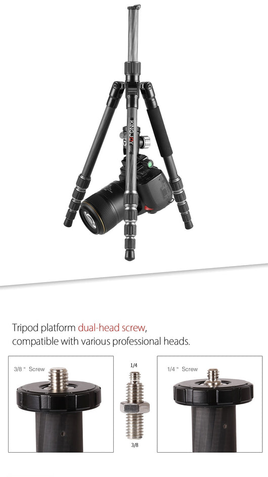 Cabezal Trípode Monópode Desmontable con Soporte Universal - Image 20