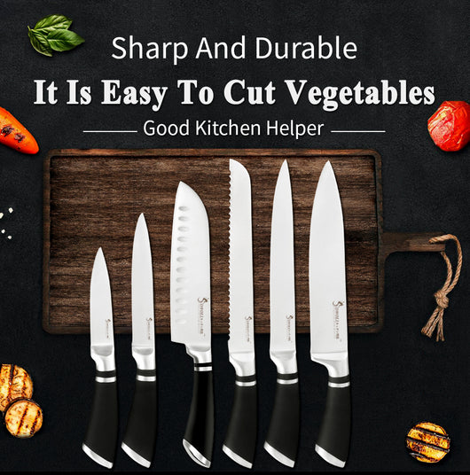 Juego de 6 Cuchillos de Cocina Profesional - Image 10