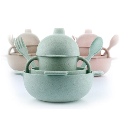 Juego de Vajilla Infantil Completo - Plato, Tazón, Taza, Cubiertos - Image 3
