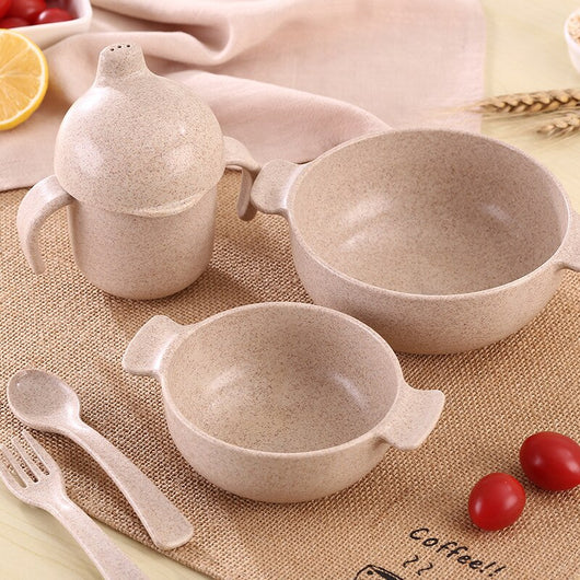 Juego de Vajilla Infantil Completo - Plato, Tazón, Taza, Cubiertos - Image 5