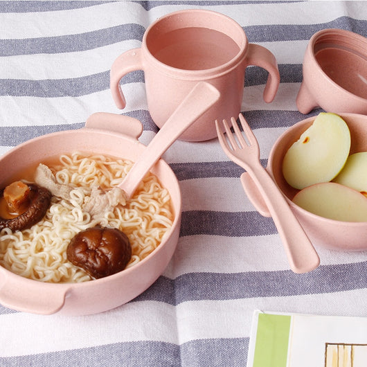 Juego de Vajilla Infantil Completo - Plato, Tazón, Taza, Cubiertos - Image 6