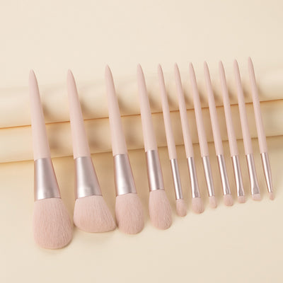 Set de 11 Brochas de Maquillaje Profesional Sonrisa Concubina - Image 11