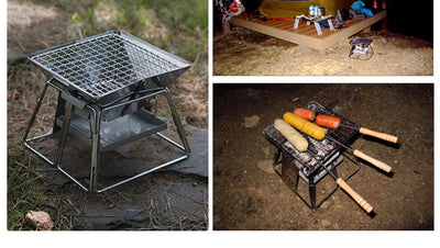 Parrilla Portátil de Acero Inoxidable Compacta - Image 15