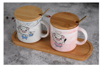 Posavasos Redondo de Bambú con Tapa - Image 8