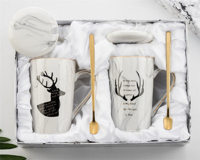 Taza Térmica de Cerámica con Tapa y Cuchara - Image 10