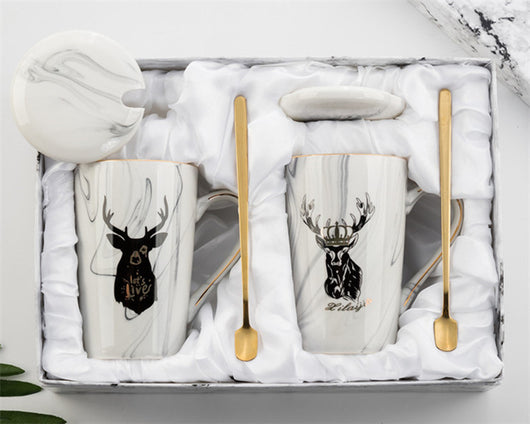 Taza Térmica de Cerámica con Tapa y Cuchara - Image 11