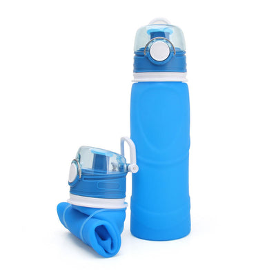 Botella de Agua Plegable de Silicona Alimentaria Reutilizable - Image 10