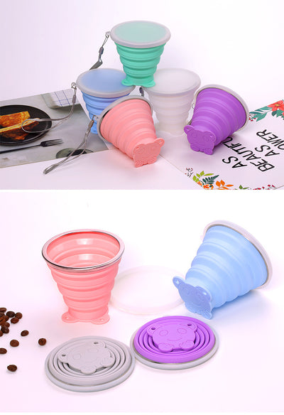 Vaso Plegable de Silicona para Viajes - Taza Ultradelgada Reutilizable - Image 15