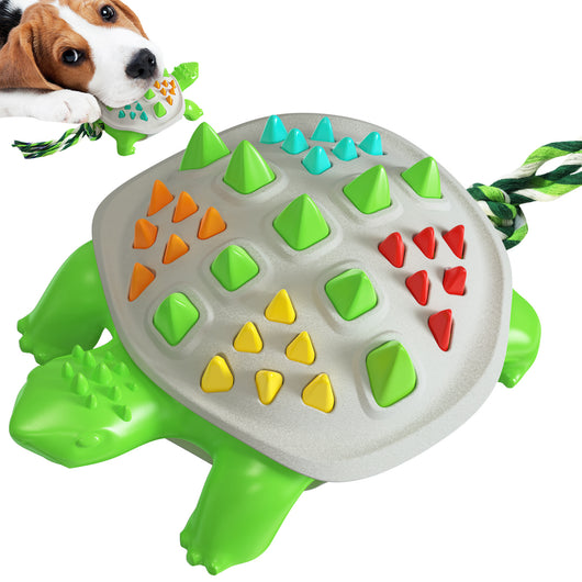Juguete Masticable Tortuga Colorida para Perros - Image 8