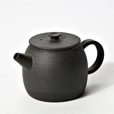 Tetera de Cerámica Artesanal Negra - Té Tradicional - Image 4