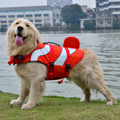 Chaleco Salvavidas para Mascotas - Ropa de Baño Protectora - Image 11