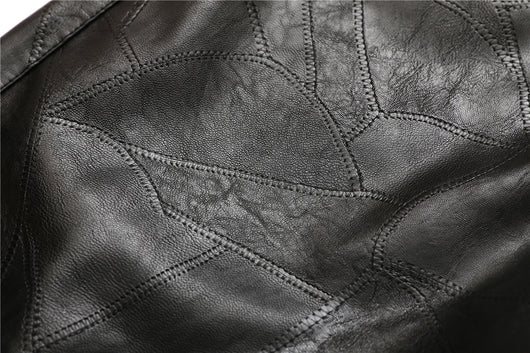 Pantalones de Cuero PU Diseño Punk para Hombre - Image 16