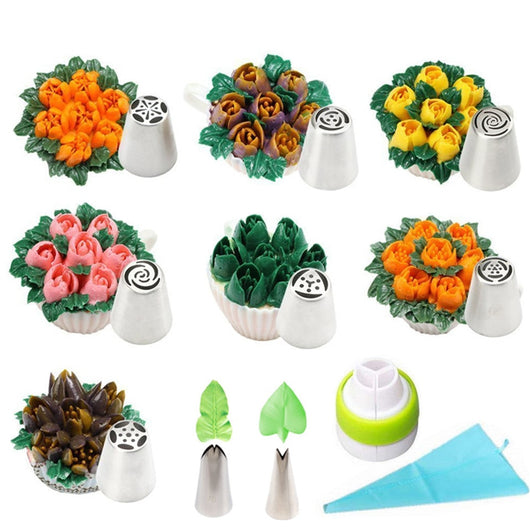 Set de 40 Boquillas Decorativas para Repostería - Image 13