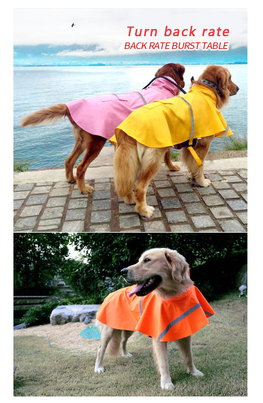 Impermeable Reflectante para Perros con Visibilidad Nocturna - Image 9