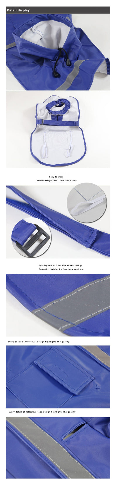 Impermeable Reflectante para Perros con Visibilidad Nocturna - Image 18