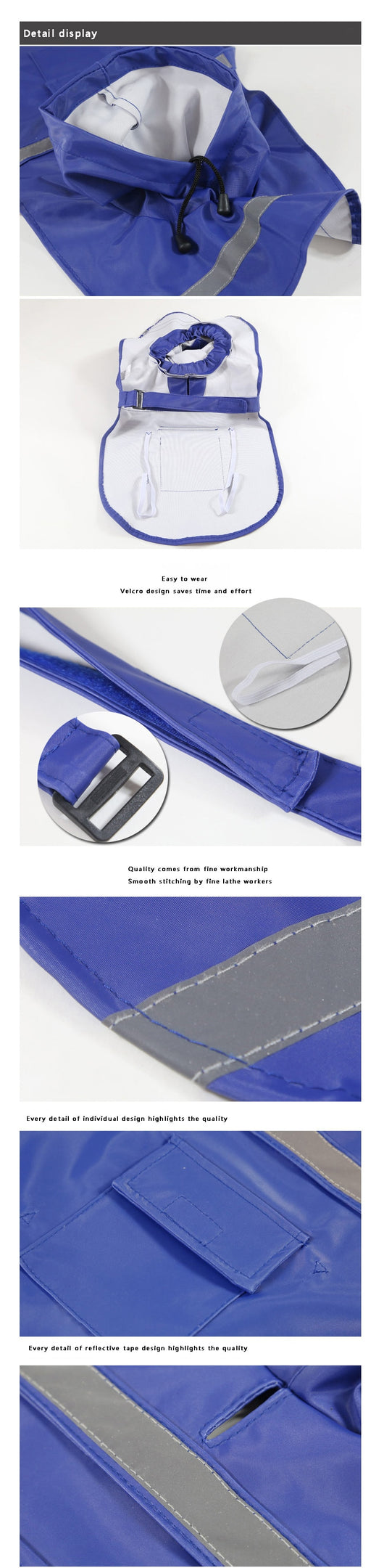 Impermeable Reflectante para Perros con Visibilidad Nocturna - Image 18