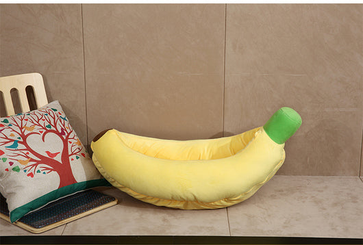 Cama Lavable para Mascotas en Forma de Plátano - Image 7