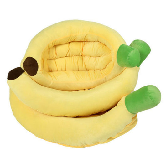Cama Lavable para Mascotas en Forma de Plátano - Image 8
