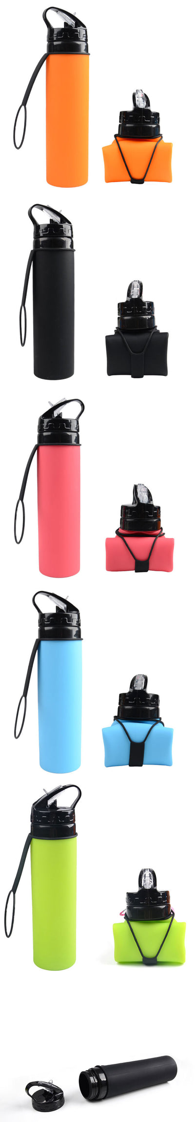 Botella Deportiva de Silicona Flexible - Image 11
