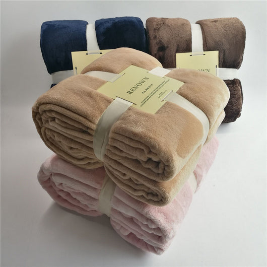 Manta Flanela Ligera Coral Fleece para Siesta y Aire Acondicionado - Image 30