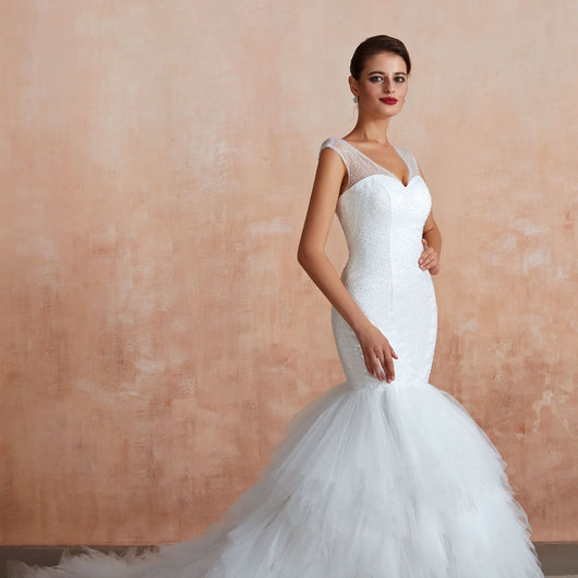 Vestido de Novia Cola de Sirena con Espalda Descubierta y Personalización - Image 12