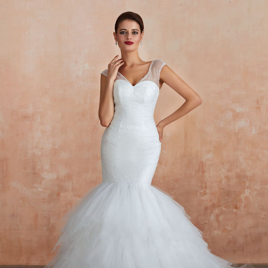 Vestido de Novia Cola de Sirena con Espalda Descubierta y Personalización - Image 14