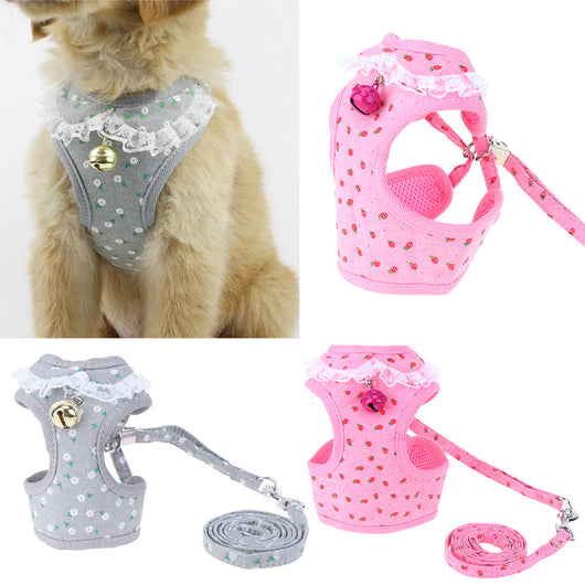 Arnés de Pecho Fresa para Mascotas - Image 8