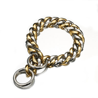Collar de Cadena P en Acero Inoxidable para Perros - Image 8