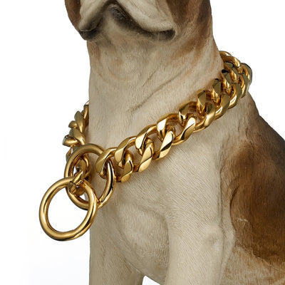 Collar de Cadena P en Acero Inoxidable para Perros - Image 9